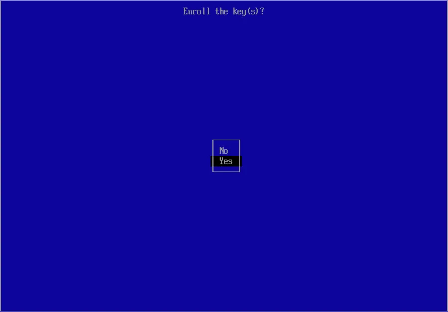 Disable UEFI secure boot